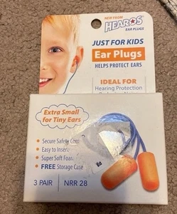 Hearos just for kids ear plugs brand new - Picture 1 of 2