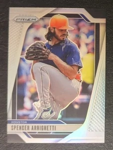 2025 Panini Prizm Spencer Arrighetti Silver Prizm Parallel #20 - Picture 1 of 2