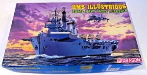 Dragon HMS Illustrious Royal Navy Fleet 1:700 Model Kit - Box open, Bags Sealed - Picture 1 of 13