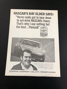 1971 DODGE SUPERBIRD PENNZOIL ORIGINAL VINTAGE PRINT ADVERTISEMENT PRINTED - Picture 1 of 1