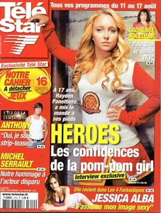 Tele Star 2007 Hayden Panettiere Jessica Alba Elvis Presley Grace Kelly S Chabal - Imagen 1 de 5