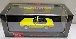 1/43 ACE BOLWELL NAGARI ROADSTER YELLOW LTD ED OF 150 AWESOME LOOKONG MODEL - Bild 1 von 7