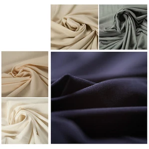 Rayon Elastane Plain Stretch BodyCon Loungewear Fabric Dress Clothing Material - Picture 1 of 25