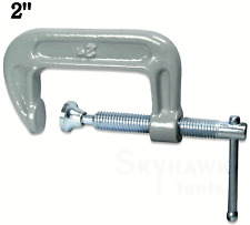 2" Heavy Duty Adjustable Malleable Steel Frame 2” Opening 1-1/4" Depth C-Clamp