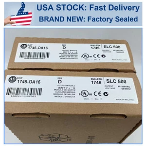New Sealed 1746-OA16 AB 1746OA16SLC 500 Output Module Free Shipping - Picture 1 of 4