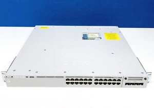 Cisco Catalyst C9300-24T-E 48 Port Network Switch with C9300-NM-4G SFP Module - Picture 1 of 4