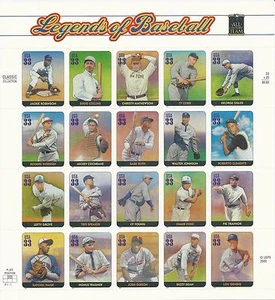 Scott # 3408 - Legends Of Baseball 2000 Issue - Cat. Val. $14.00 - Picture 1 of 1