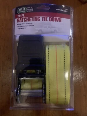 Correa de amarre de trinquete de 20 pies X 2 pulgadas artículo maestro 62364 Foto 1 de 4