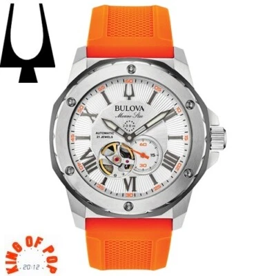 Bulova 98A226 Marine Star Automatic 20 ATM *FREE SHIPPING* - Image 1 of 4