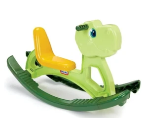 NEW! Little Tikes Easy Rockin' Dino Indoor/Outdoor Ride-On Toddler Gift Toy Play - Picture 1 of 3