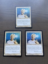 3x Enlightened Tutor Regular - Mirage - Magic The Gathering - LP/MP See Photos