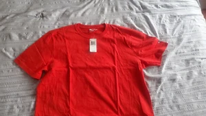 Puma Men's T-shirt size L Red 100% Cotton - Picture 1 of 7