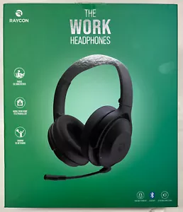 Raycon "The Work Headphones" Bluetooth Headset  (RBU880-2IE-BLA) - Picture 1 of 8