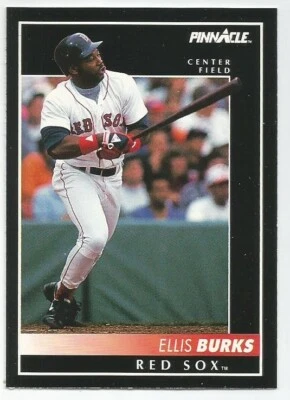 ELLIS BURKS 1992 PINNACLE CARD NEAR MINT CONDITION - Image 1 of 2