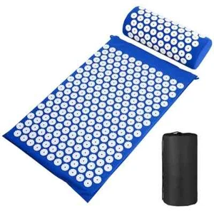 Juego de almohadas MassageMat aplicador para cuello pie esterilla de yoga con aguja cojín trasero - Imagen 1 de 36