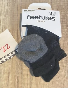 Feetures Elite Max Cushion No Show SMALL Black - Picture 1 of 1