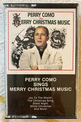 Perry Como Sings Merry Christmas Music Cassette (1985) Good Condition! Foto 1 de 2