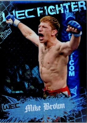 Mike Brown 2010 Topps UFC Main Event #143 MMA Card Fighter - Image 1 of 2