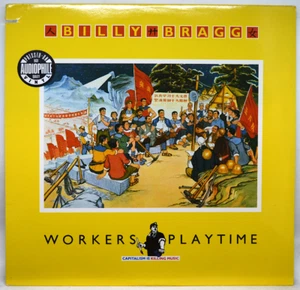 BILLY BRAGG ~ Workers Playtime ~ 1988 LP ~ PROMO / AUDIOPHILE VINYL ~ Lyric Slv - Imagen 1 de 9