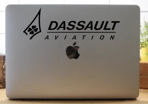 Dassault Aviation Logo Decal- Airplane Sticker- Aviation Decal- Jet Vinyl Decal - Picture 1 of 3
