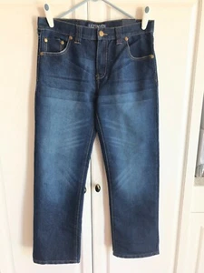 NUEVO Pantalones de mezclilla Ultimate Apparel para niños talla 14 Husky 30" cintura 28" entrepierna - Imagen 1 de 6