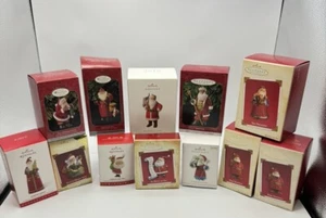 HALLMARK KEEPSAKE SANTA’s LOT OF  12 VINTAGE Excellent!!! - Picture 1 of 12