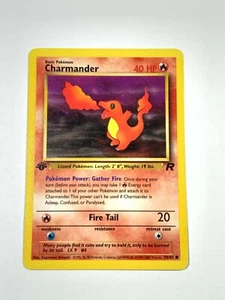 Pokemon Charmander 1. Edition Team Rocket 50/82 - Bild 1 von 10