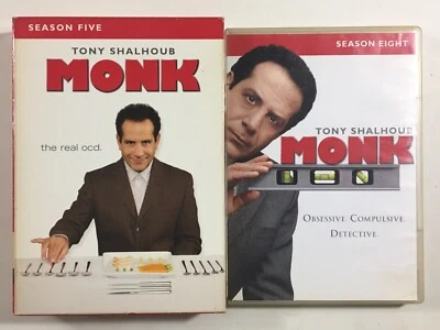 Monk Season Five & Season Eight DVD 4-Disc Sets - Image 1 of 4