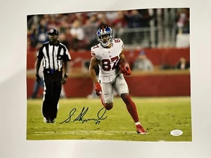 Sterling Shepard Autographed 11x14 Photo NYG Giants (JSA Witness Coa) - Picture 1 of 1