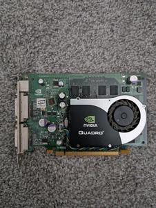 NVidia Quadro FX1700 DDR2 VCQFX170-PCIE PCI-Express DVI Video Graphics Card - Picture 1 of 3