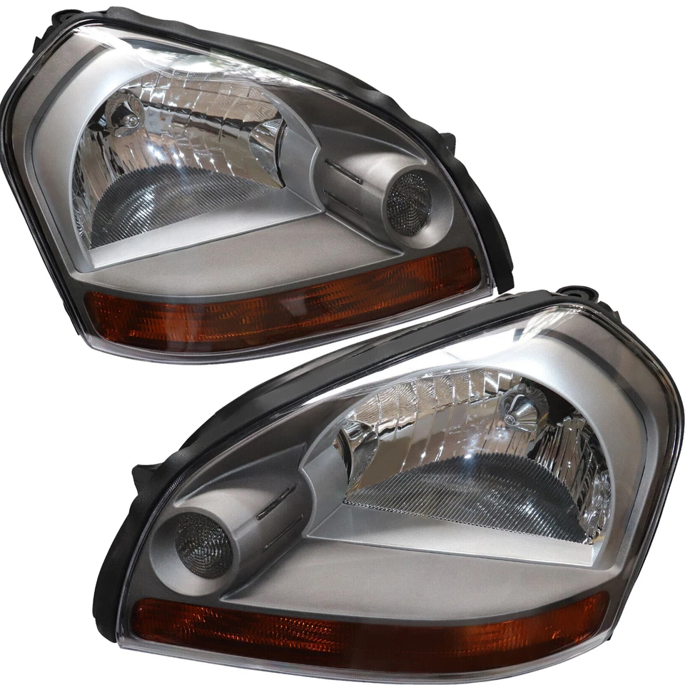 Conjunto de faros delanteros para Hyundai Tucson 2005-2009 1 par de faros Foto 1 de 4