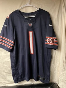 Justin Fields #1 - QB - Chicago Bears Nike NFL Football Trikot - Größe L - Bild 1 von 6