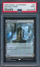 2020 MTG MAGIC THE GATHERING ZENDIKAR RISING ANCIENT TOMB FOIL #21 PSA 9!