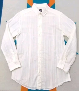Dolce & Gabbana Linen Shirt Made In Italy Long Sleeve Button Up Size 50 Small - Picture 1 of 6