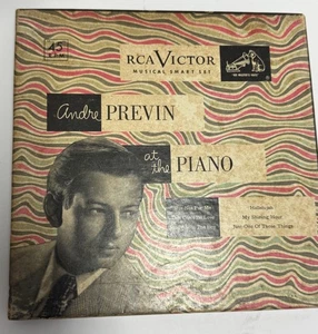 ANDRE PREVIN At The Piano 45 RPM 3x7" Vinyl Singles Box Set VG+ - Picture 1 of 9