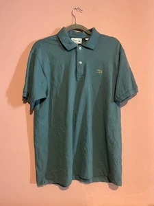 Polo Lacoste bleu taille L excellent état - Imagen 1 de 4