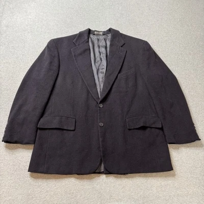 Blazer Polo Ralph Lauren Para Hombres 44S Corto Azul Lana Traje Chaqueta 2 Botones Dinero Antiguo Foto 1 de 4