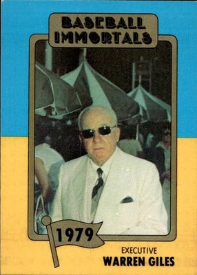 1980 Warren Giles #167 - Image 1 of 2