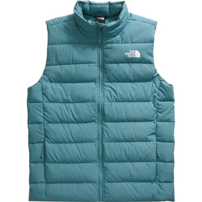 Chaqueta Chaleco de Plumón Para Hombre The North Face Azul Algas Aconcagua 3 550 Nueva $160 Foto 1 de 4