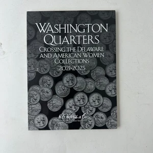 H.E. Harris Washington Quarters Folder 2021–2025 Crossing Delaware & WomenH.E. H - Picture 1 of 3
