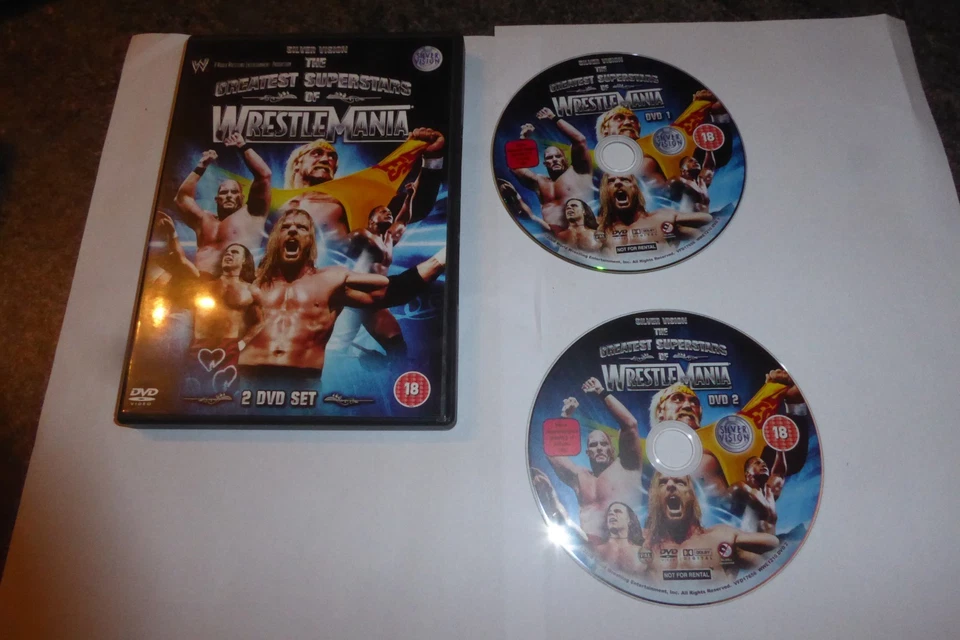 WWE Greatest Superstars of Wrestlemania [DVD] - Image 1 of 1