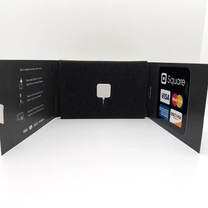 Quadratischer Kreditkartenleser für iPhone iPad & Android A-PKG-0223-03 - Bild 1 von 4