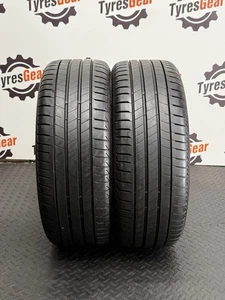 2x 205 45 R17 84V BRIDGESTONE TURANZA T005 5-6mm TESTED FREE FITTING - Picture 1 of 16