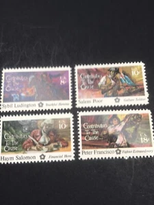 1559-62 Contributors To The Cause Complete Set Of 4 Mint/nh FREE SHIPPING - Picture 1 of 1