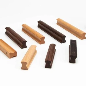 Wooden Cabinet Handle Cupboard Drawer Dresser Pull Furniture Home ^ - Picture 1 of 12