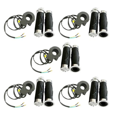 5 Set Handlebar Throttle Grips Kill Switch Fit 49cc 66cc 80cc Motorized Bicycle - Image 1 of 4