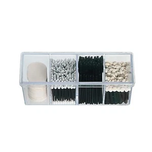 4compartment Makeup Organizer And Storage Transparent Multifunctional Bathroom  - Picture 1 of 4