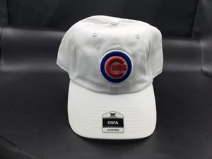 Genuine Merchandise Chicago Cubs Baeeball Cap OSFA NWT WHITE adjustable Back - Picture 1 of 8