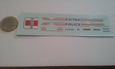 DECALS 1//43 GRANDES ÉCRITURES  /" POLICE /" T308