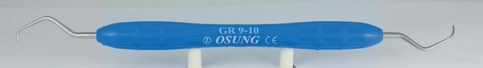 Cureta Dental, Gracia, Estándar, Mango de Silicona Autoclaveble, GR 9-10, Euro St Foto 1 de 1